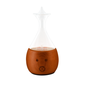 Dyfuzor szklany do olejków eterycznych LAMPA ALLADYNA Ciemny Buk