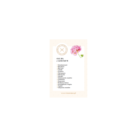 Naturalny Olejek Eteryczny z Geranium Z Bułgarii