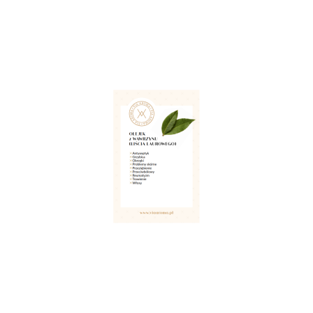 Naturalny Olejek Eteryczny z Wawrzynu (Liść Laurowy)