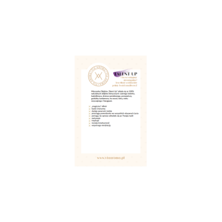 Talent Up Autorska Mieszanka Olejków Eterycznych