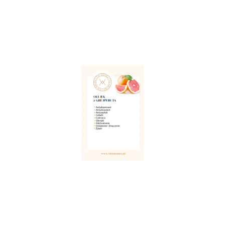 Naturalny Olejek Eteryczny z Grejpfruta Różowego