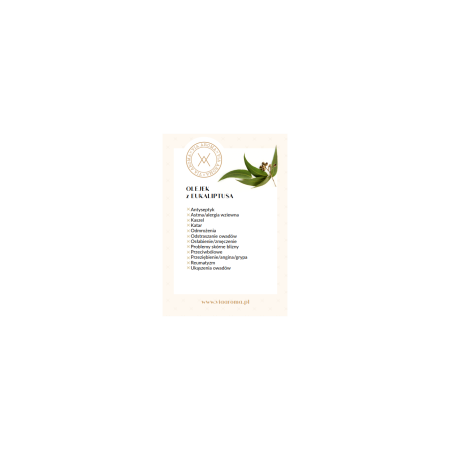 Naturalny Olejek Eteryczny z Eukaliptusa