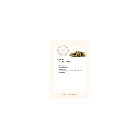 Naturalny Olejek Eteryczny z Kardamonu