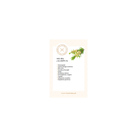 Naturalny Olejek Eteryczny z Cajeputa