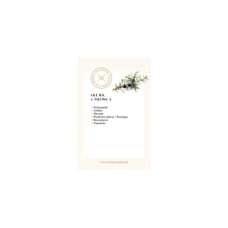 Olejek z jałowca | 100% naturalny olejek eteryczny z Jałowca - sklep Viaaroma