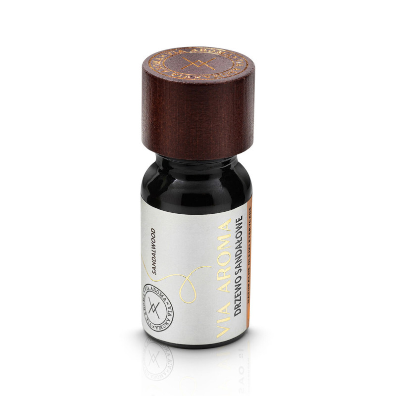Olejek z Drzewa Sandałowego | Naturalny olejek eteryczny z żywicy drzewa sandałowego - sklep Viaaroma